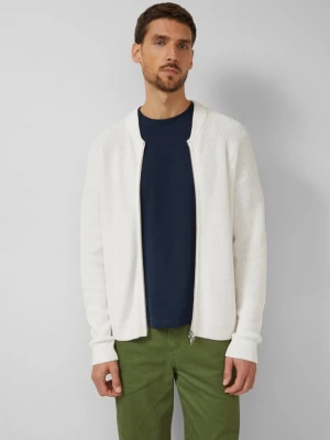 Obrázek produktu Kardigan s límcem typu bomber a dvoucestným zipem s.Oliver krémová