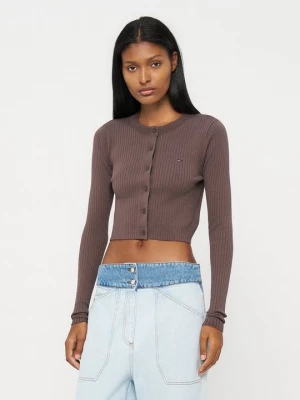 Obrázek produktu Kardigan Tommy Jeans meírovaná černá