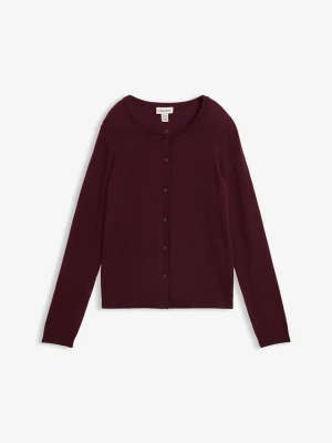 Obrázek produktu Kardigan z miękkiej mieszanki kaszmiru zgodnego ze standardem Good Cashmere Standard® BonPrix czerwony
