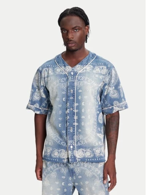 Obrázek produktu Karl Kani Košile Paisley Denim Baseball PD00005371 Modrá Regular Fit