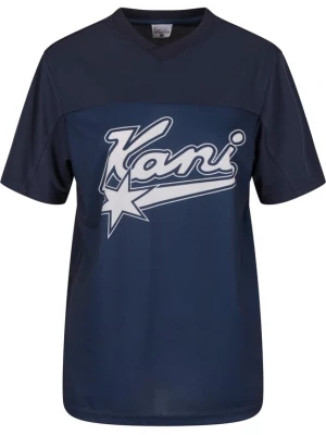Obrázek produktu Karl Kani Tričko 'Varsity Star' noční modrá / tmavě modrá / bílá