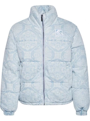 Obrázek produktu Karl Kani Zimní bunda 'KW233-025-1' světlemodrá / bílá