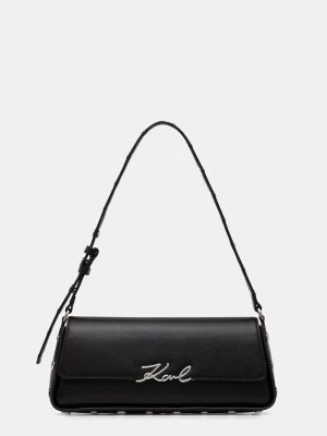 Obrázek produktu Karl Lagerfeld baguette kabelka dámská kožená K/SIGNATURE černá
