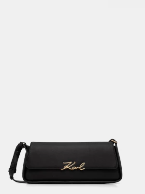 Obrázek produktu Karl Lagerfeld baguette kabelka dámská kožená K/SIGNATURE černá