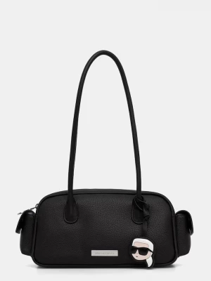 Obrázek produktu Karl Lagerfeld baguette kabelka dámská z imitace kůže IKON černá