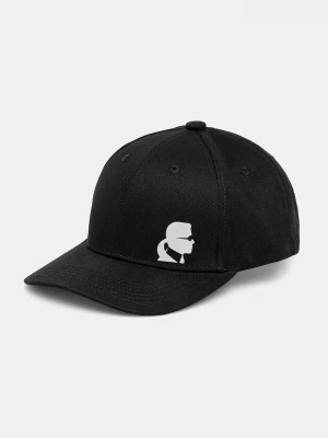 Obrázek produktu Karl Lagerfeld Bavlněná baseballová čepice černá