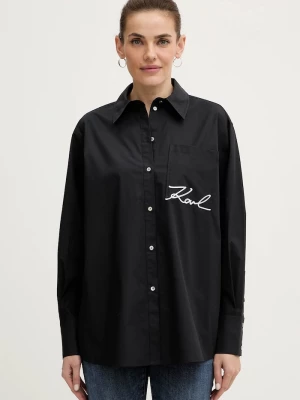 Obrázek produktu Karl Lagerfeld Bavlněná košile černá