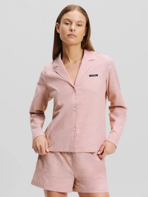 Obrázek produktu Karl Lagerfeld Bavlněné pyžamo Karl Lagerfeld růžová