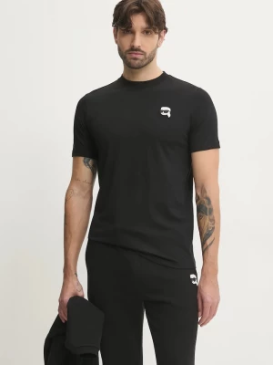 Obrázek produktu Karl Lagerfeld Bavlněné tričko černá