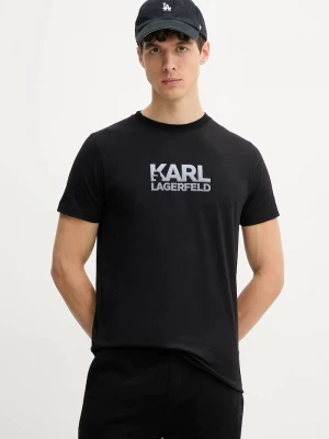Obrázek produktu Karl Lagerfeld Bavlněné tričko Karl Lagerfeld černá