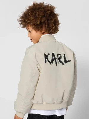 Obrázek produktu Karl Lagerfeld bomber dětský béžová