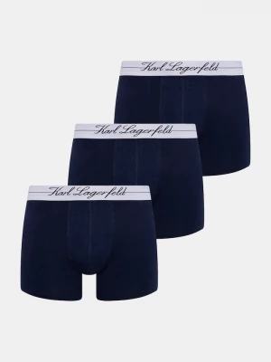 Obrázek produktu Karl Lagerfeld boxerky pánské lyocellem 3-pack námořnická modř
