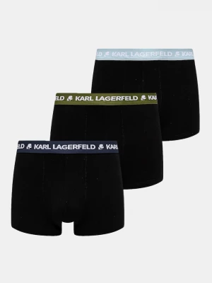 Obrázek produktu Karl Lagerfeld boxerky pánské bavlněné elastanem 3-pack černá