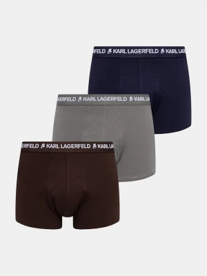 Obrázek produktu Karl Lagerfeld boxerky pánské bavlněné elastanem 3-pack hnědá