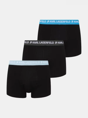 Obrázek produktu Karl Lagerfeld boxerky pánské bavlněné s elastanem 3-pack modrá