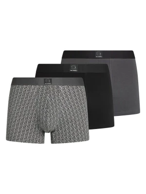 Obrázek produktu Karl Lagerfeld Boxerky tmavě šedá / černá / bílá