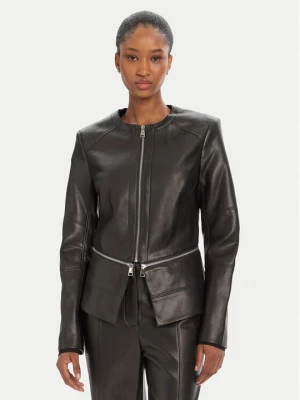 Obrázek produktu KARL LAGERFELD Bunda z imitace kůže A3W14050 Černá Slim Fit
