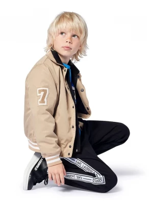 Obrázek produktu Karl Lagerfeld Dětská bomber bunda Karl Lagerfeld béžová