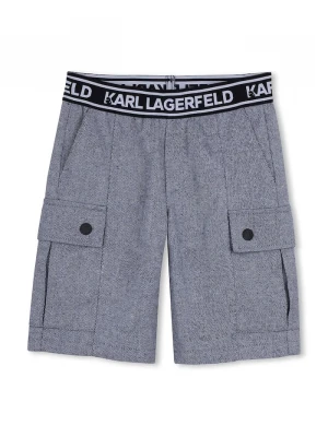 Obrázek produktu Karl Lagerfeld Dětské bavlněné šortky Karl Lagerfeld modrá