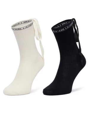 Obrázek produktu KARL LAGERFELD Dlouhé ponožky B3W47037 Černá