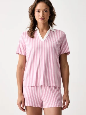 Obrázek produktu Karl Lagerfeld dvoudílné pyžamo dámské s viskózou růžová
