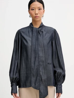 Obrázek produktu Karl Lagerfeld Džínová halenka FLUID DENIM námořnická modř