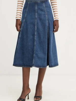 Obrázek produktu Karl Lagerfeld Džínová sukně Karl Lagerfeld FASHION DENIM námořnická modř