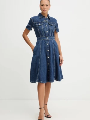 Obrázek produktu Karl Lagerfeld Džínové šaty Karl Lagerfeld FASHION DENIM modrá