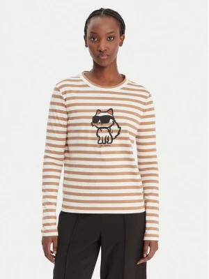 Obrázek produktu KARL LAGERFELD Halenka A1W17137 Béžová Regular Fit