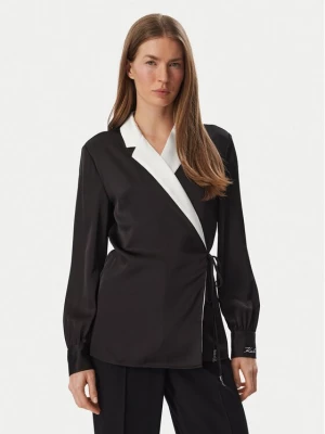 Obrázek produktu KARL LAGERFELD Halenka B4W11016 Černá Regular Fit