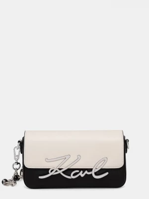 Obrázek produktu Karl Lagerfeld hobo kabelka dámská kožená K/SIGNATURE černá