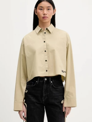 Obrázek produktu Karl Lagerfeld Jeans Bavlněná košile Karl Lagerfeld Jeans béžová