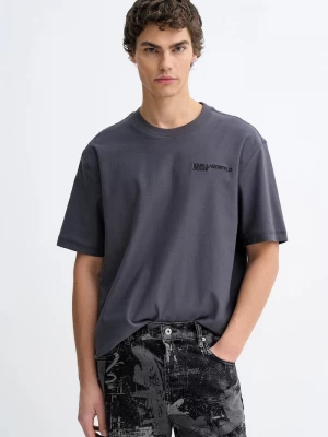 Obrázek produktu Karl Lagerfeld Jeans Bavlněné tričko Karl Lagerfeld Jeans šedá