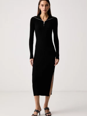 Obrázek produktu Karl Lagerfeld Jeans bodycon šaty s viskózou černá