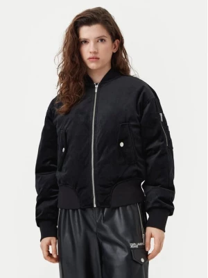 Obrázek produktu Karl Lagerfeld Jeans Bunda bomber A1W15010 Černá Regular Fit