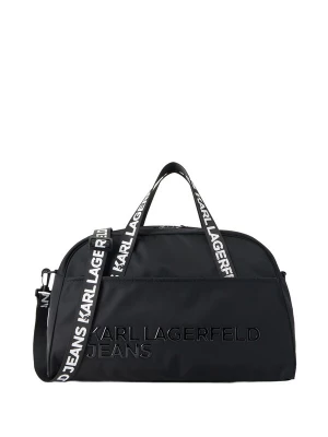 Obrázek produktu KARL LAGERFELD JEANS Cestovní taška černá / bílá