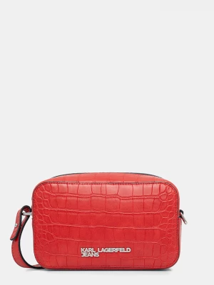 Obrázek produktu Karl Lagerfeld Jeans crossbody kabelka dámská z imitace kůže červená