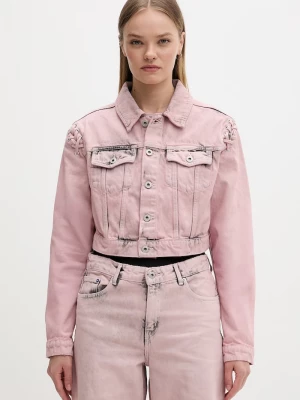 Obrázek produktu Karl Lagerfeld Jeans džínová bunda dámská růžová