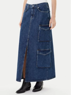 Obrázek produktu Karl Lagerfeld Jeans Džínová sukně A3W12011 Modrá Regular Fit