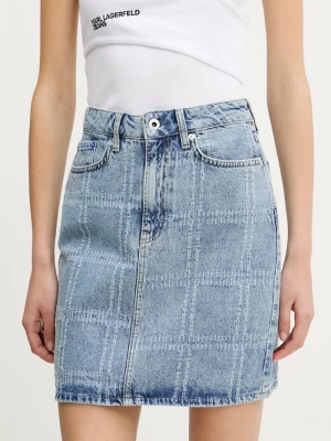 Obrázek produktu Karl Lagerfeld Jeans Džínová sukně Karl Lagerfeld Jeans modrá