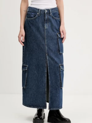 Obrázek produktu Karl Lagerfeld Jeans Džínová sukně Karl Lagerfeld Jeans námořnická modř