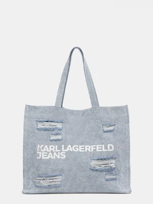 Obrázek produktu Karl Lagerfeld Jeans Džínová taška Karl Lagerfeld Jeans modrá