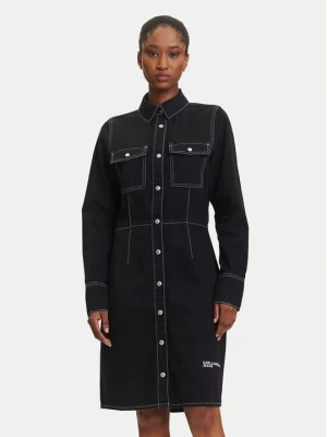 Obrázek produktu Karl Lagerfeld Jeans Džínové šaty A3W13015 Tmavomodrá Regular Fit