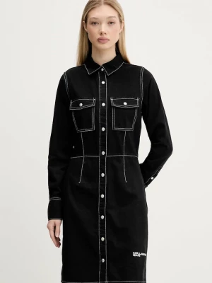 Obrázek produktu Karl Lagerfeld Jeans Džínové šaty Karl Lagerfeld Jeans černá