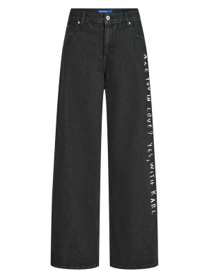 Obrázek produktu KARL LAGERFELD JEANS Džíny ' KLJ X Pietro Terzini' černá / bílá