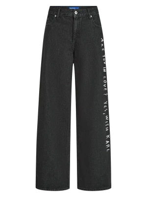 Obrázek produktu KARL LAGERFELD JEANS Džíny ' KLJ X Pietro Terzini' černá / bílá