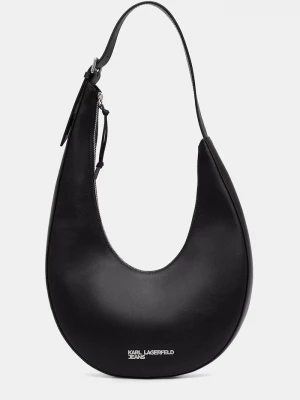 Obrázek produktu Karl Lagerfeld Jeans hobo kabelka dámská kožená černá