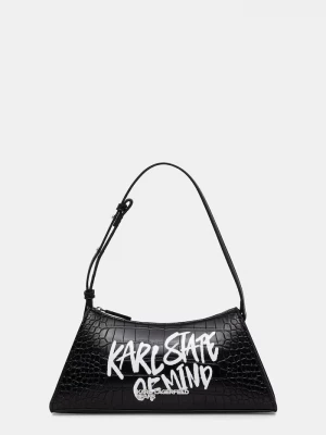 Obrázek produktu Karl Lagerfeld Jeans hobo kabelka dámská z imitace kůže černá