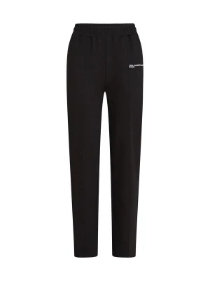 Obrázek produktu KARL LAGERFELD JEANS Kalhoty černá / bílá