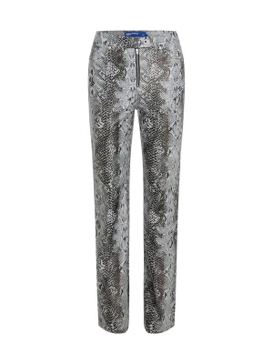 Obrázek produktu KARL LAGERFELD JEANS Kalhoty 'Snake' šedá / černá